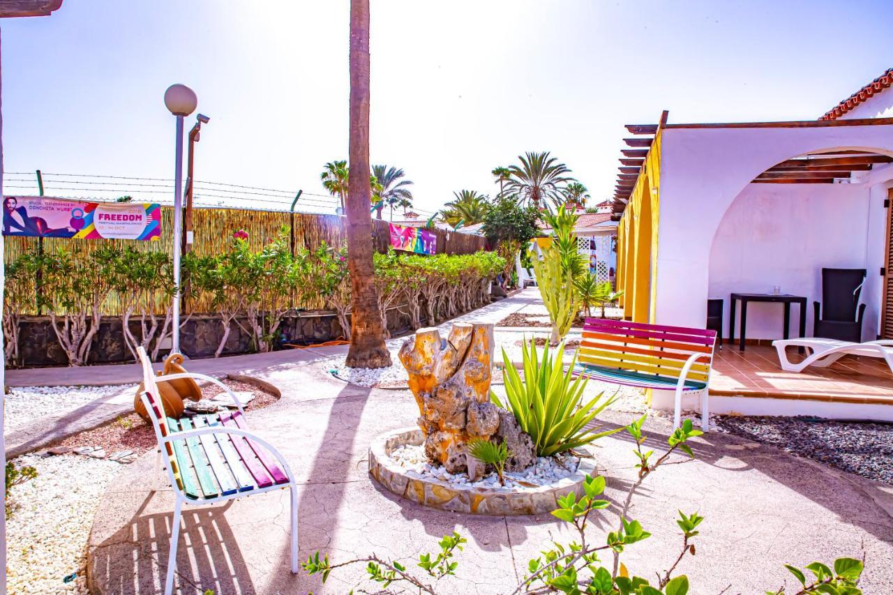 Rainbow Golf Bungalows, Gay Men-Only Resort Maspalomas (Gran Canaria) Exterior foto