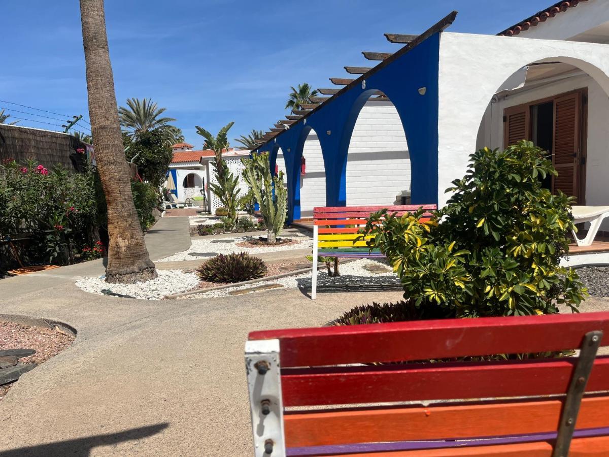 Rainbow Golf Bungalows, Gay Men-Only Resort Maspalomas (Gran Canaria) Exterior foto
